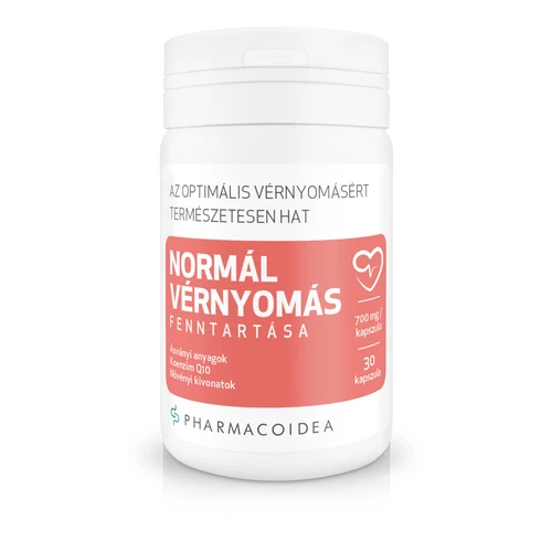 Pharmacoidea Normál vérnyomás fenntartása - 30 db 