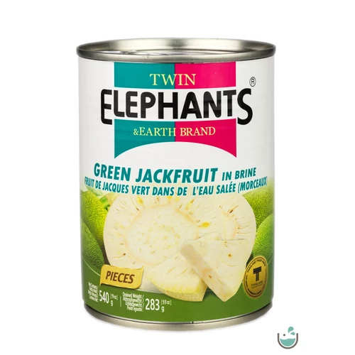 TWIN Elephants Zöld Jackfruit 540 g – Natur Reform