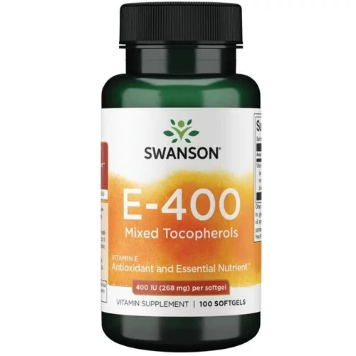 Swanson E-vitamin 400 NE (268 mg) - 100 db lágyzselatin kapszula