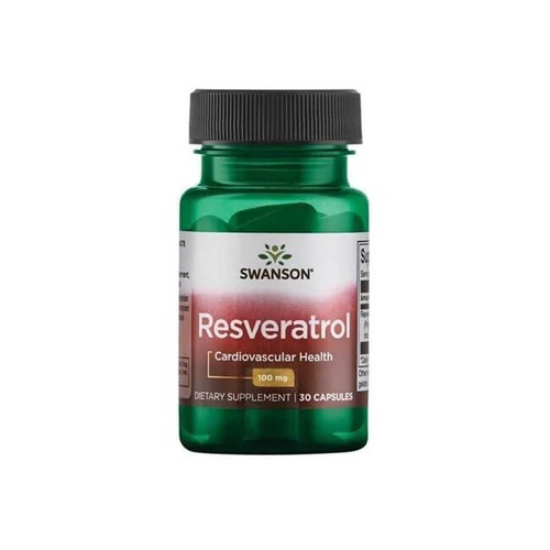 Swanson RESVERATROL 100mg - 30 db – Natur Reform