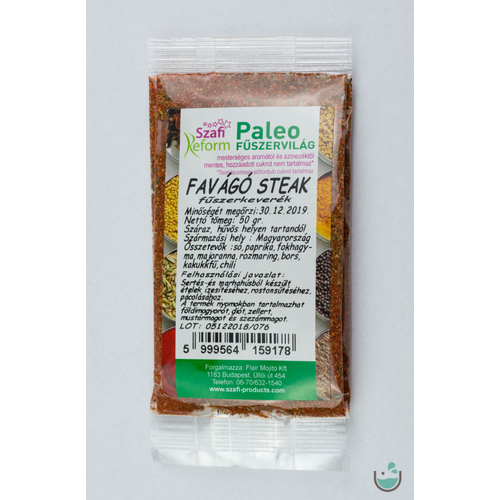 Szafi Reform paleo favágó steak fűszerkeverék 50 g