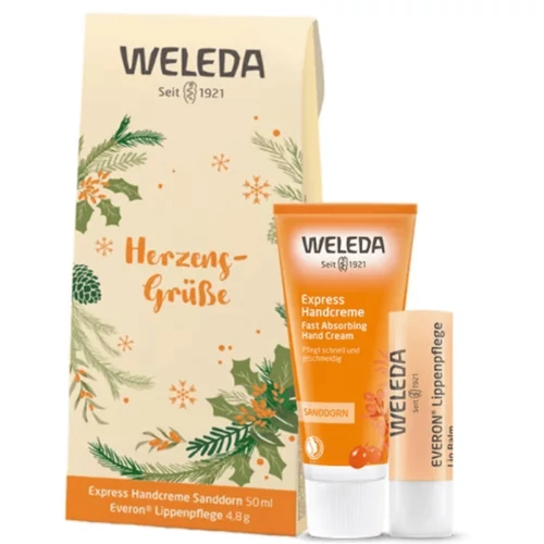 Weleda Szett Homoktövises kézkrém + Everon ajakápoló - Reform Nagyker