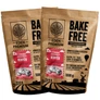 Éden Prémium Bake-Free Szénhidrátcsökkentett kenyér lisztkeverék DUO 2x1000 g, gluténmentes, rostdús, vegán lisztkeverék csomagolásban.