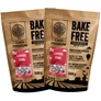 Éden Prémium Bake-Free Lángos-fánk lisztkeverék DUO 2x1000 g, gluténmentes és vegán lisztkeverék csomagolásban.