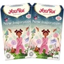YOGI TEA BIO Új inspiráció tea DUO 34x2 g – bio kurkuma gyömbér citromos fűszertea DUO kiszerelésben, koffeinmentes ayurvédikus receptúra