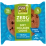 Rice Up Zero Cookies tripla csokoládé ízű kollagénes protein keksz 60 g, gluténmentes zab alapú fehérjedús snack csokoládés krémmel