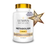 LUXOYA METABOLISM - ÉTREND-KIEGÉSZÍTŐ TABLETTA NÖVÉNYI KIVONATOKKAL, ENZIMEKKEL, ÁSVÁNYI ANYAGOKKAL ÉS BIOTINNAL 60 db