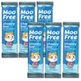 Moo Free Mini Moo tejmentes csokoládé csomag 6x20 g, növényi alapú vegán csokoládészeletek egyenként csomagolva