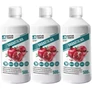 Natur Tanya 100% gránátalma koncentrátum TRIO csomag 3x500 ml üvegben, gránátalma gyümölcslé koncentrátum szerves szelénnel étrend-kiegészítőként
